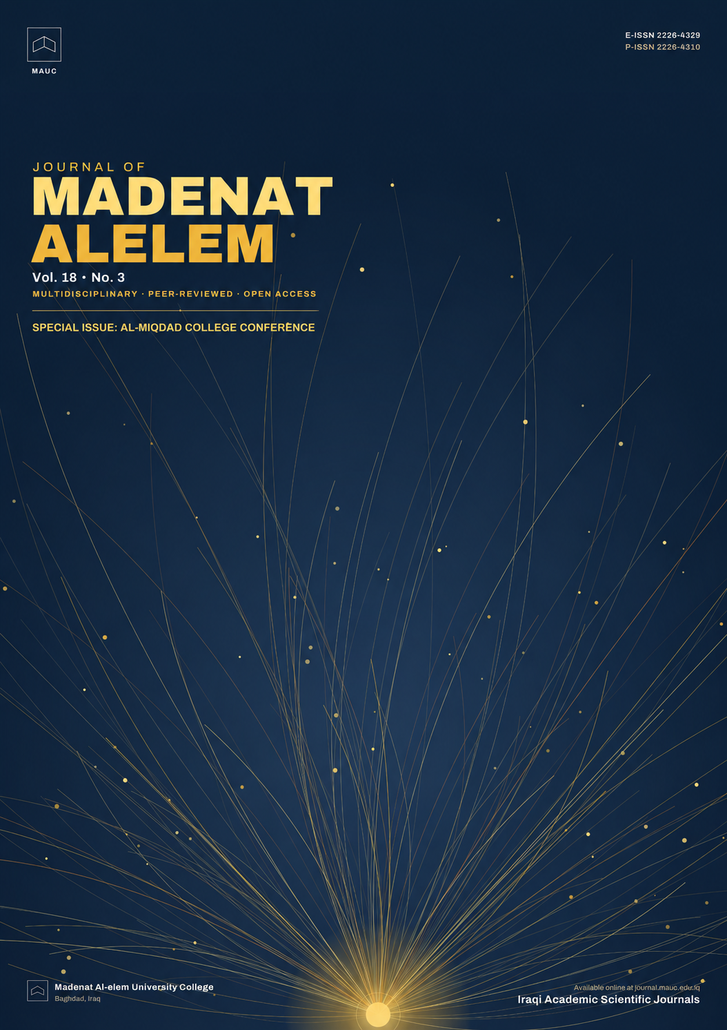 Special Issue - Al-Miqdad College Conference